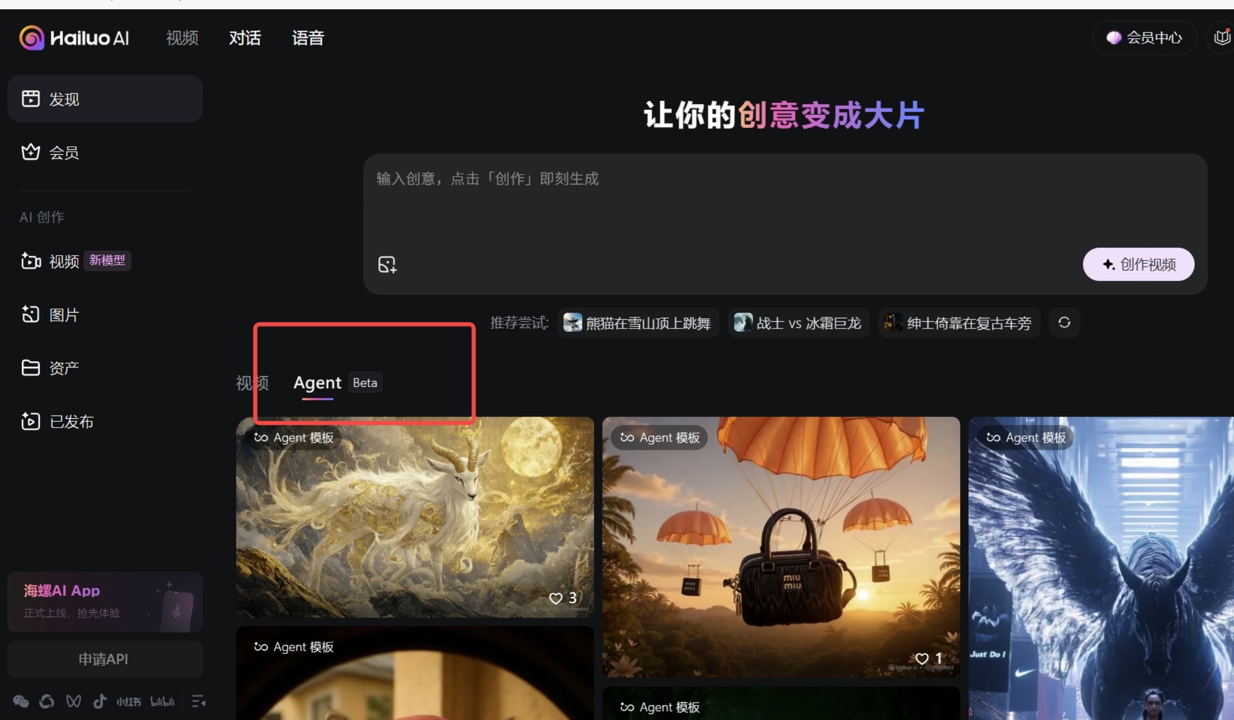 Hailuo Video Agent