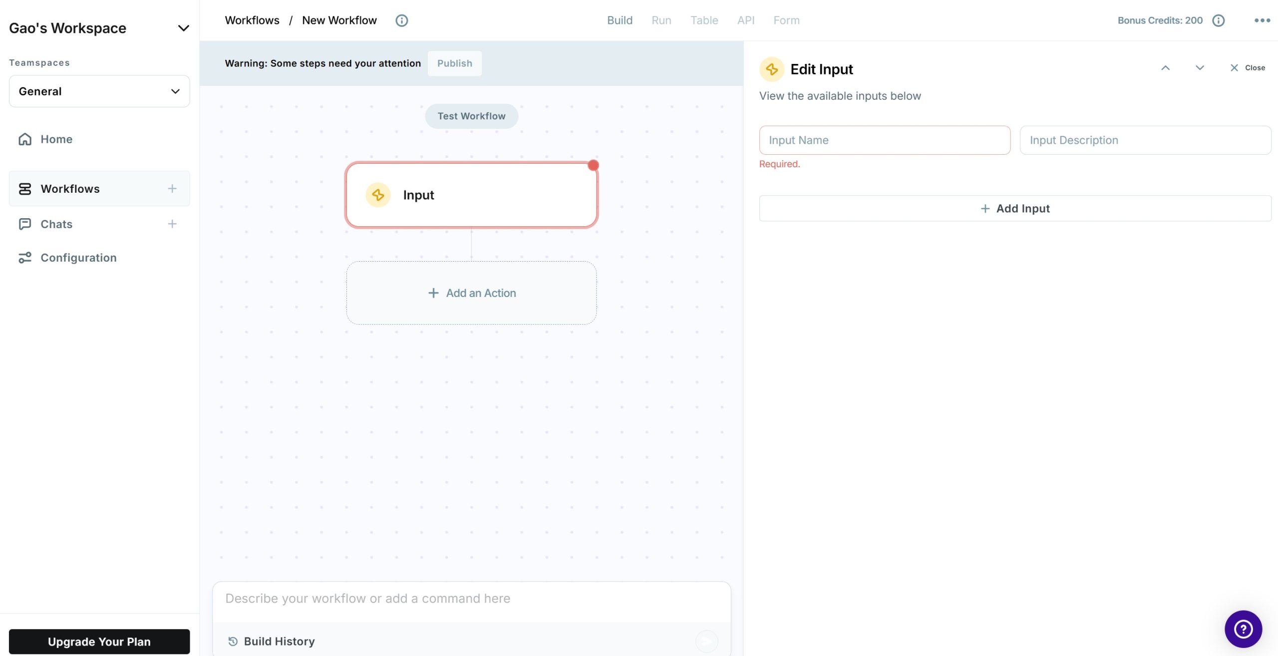 Copy.ai使用界面图