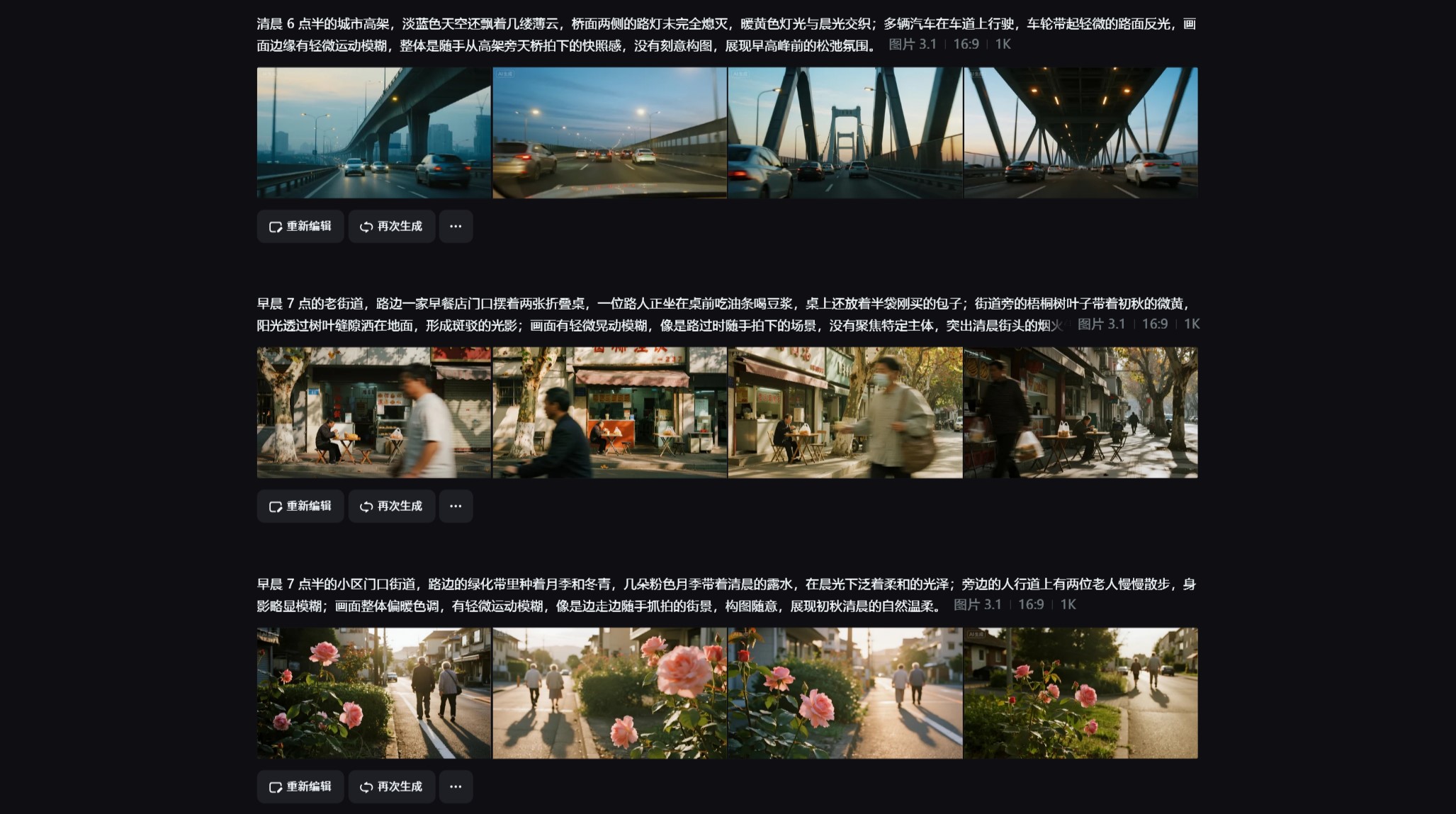 通过即梦生成脚本画面