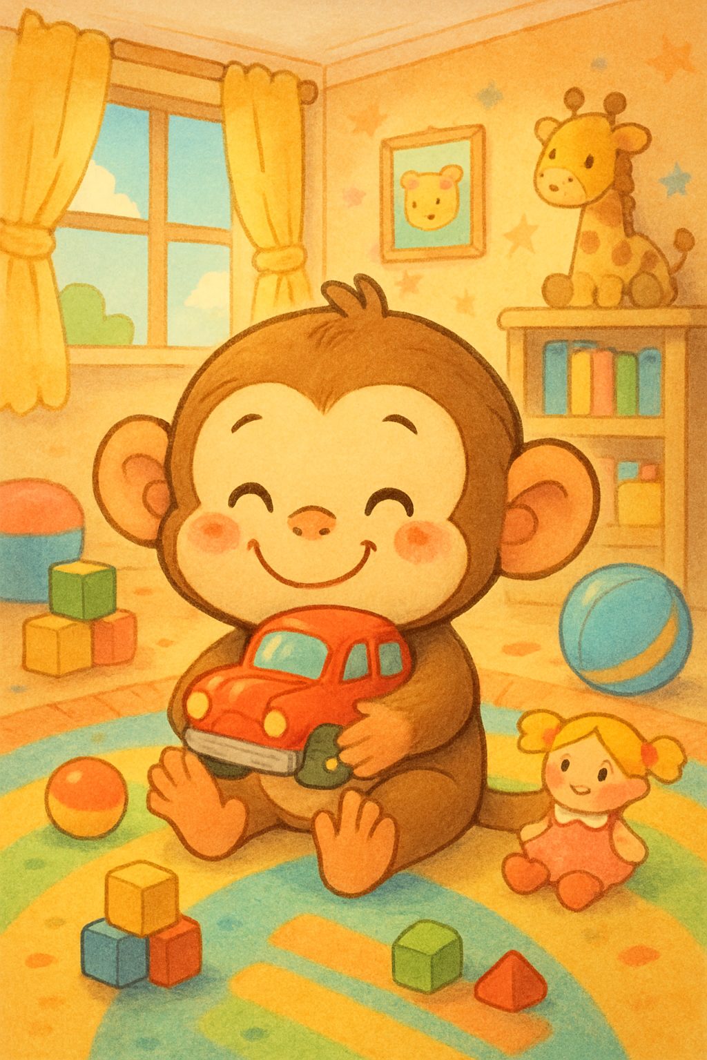 MiniMax生成绘本插图第1页