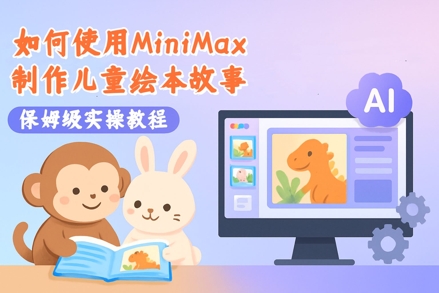 MiniMax儿童绘本制作教程封面