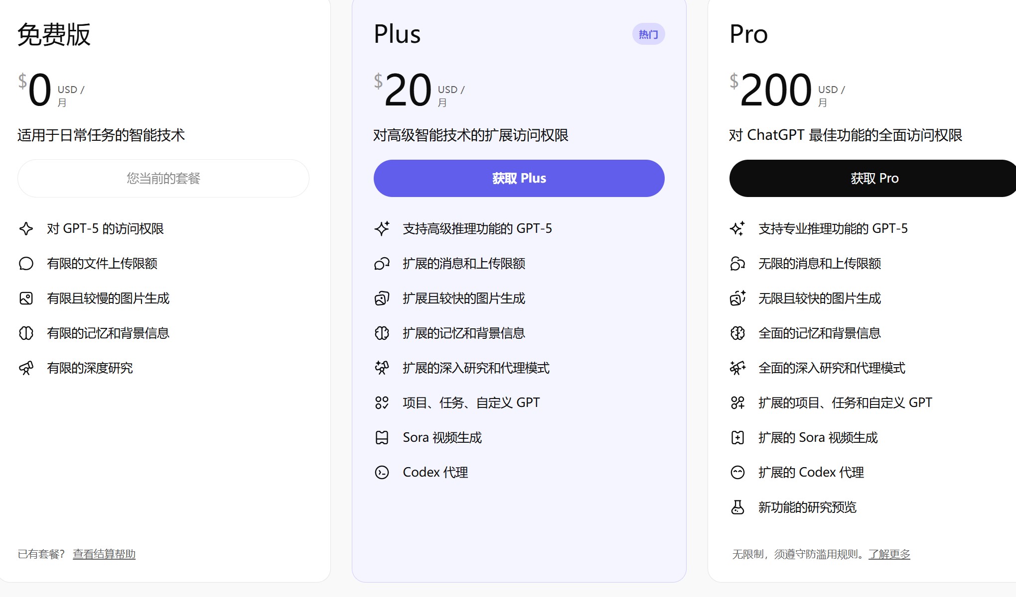 DALL·E使用价格集成在ChatGPT方案里