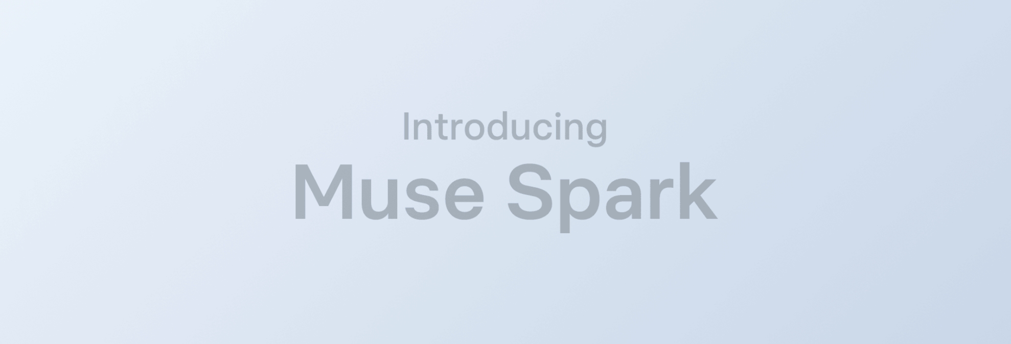 Muse Spark – Meta 推出的原生多模态多智能体推理模型