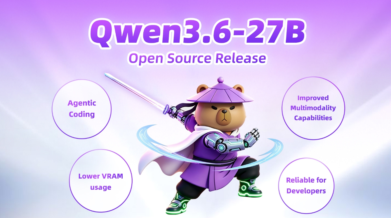 Qwen3.6-27B – 阿里通义开源的旗舰智能体编程模型