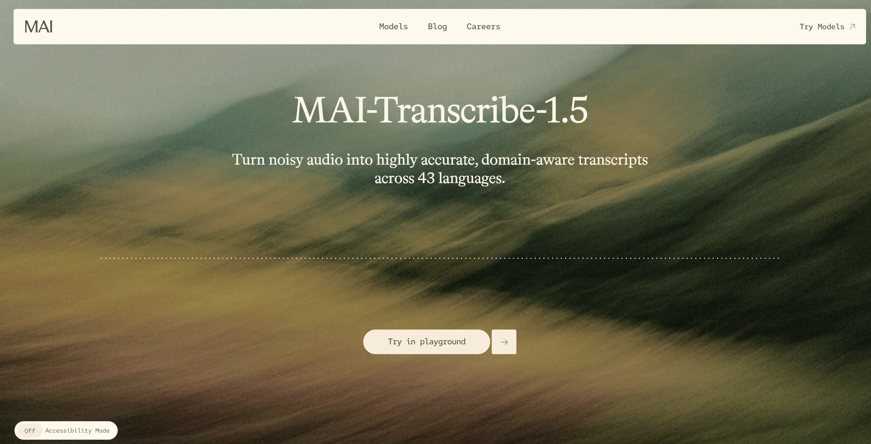MAI-Transcribe-1.5 – Microsoft推出的多语言语音转写与企业级ASR模型