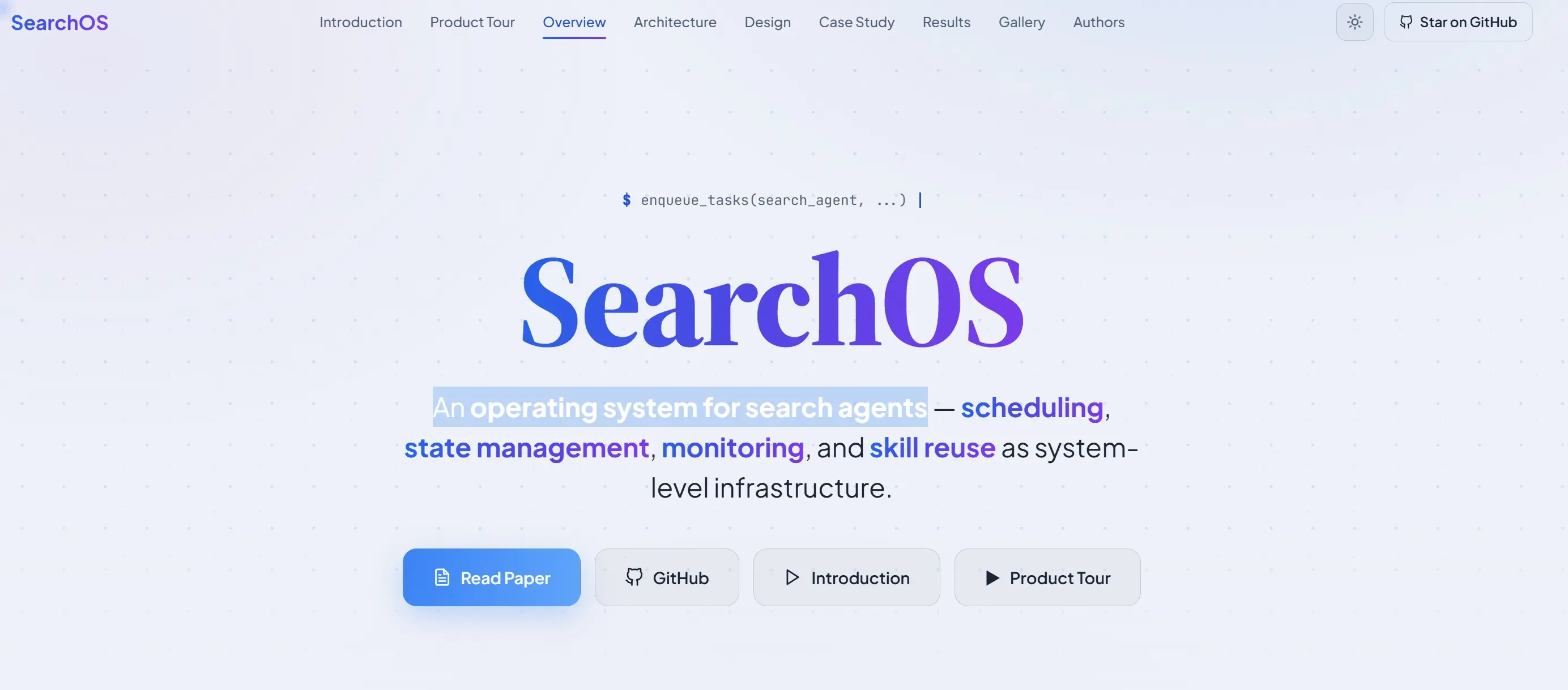 SearchOS – 中国人民大学与蚂蚁集团推出的多智能体搜索框架系统