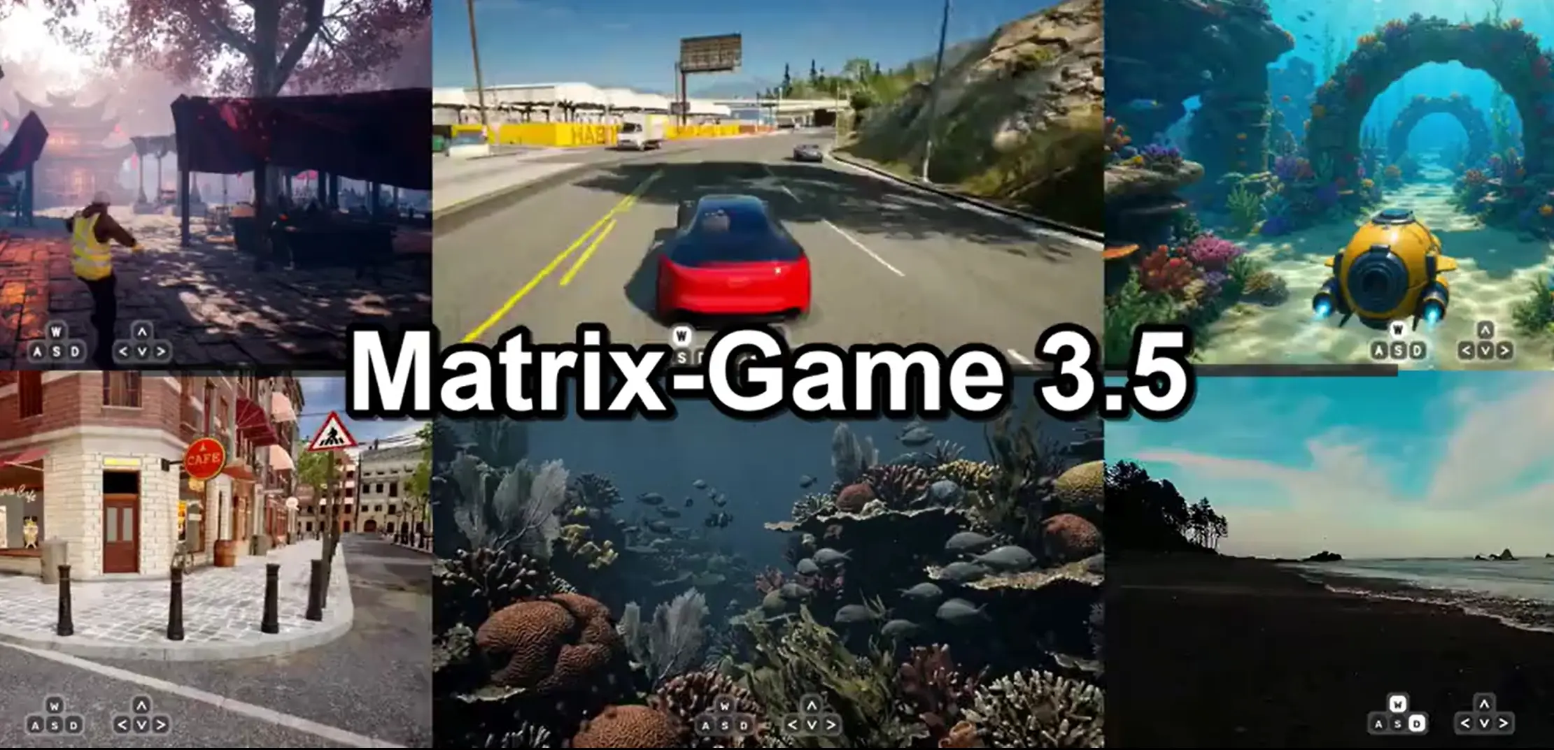 Matrix-Game 3.5 – 昆仑万维Skywork推出的实时交互世界模型