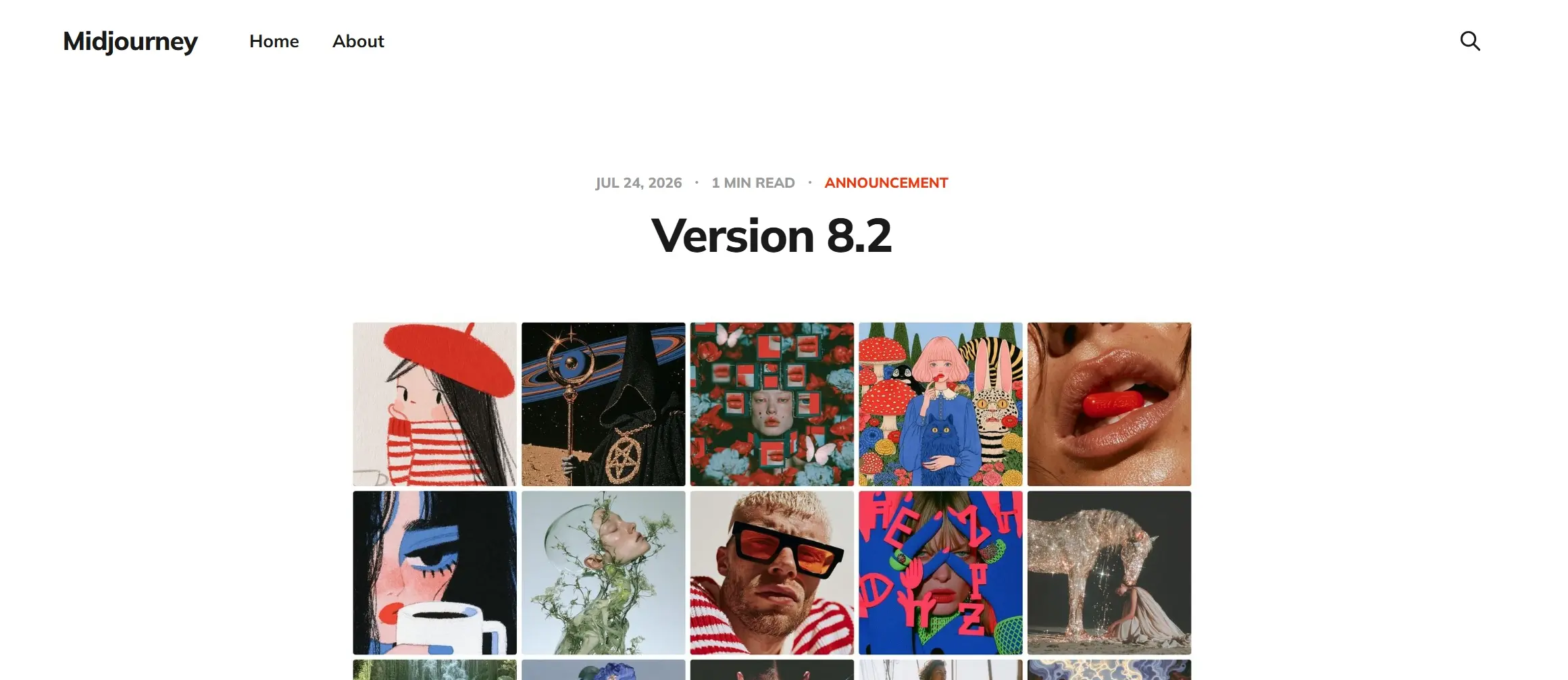 Midjourney V8.2 – Midjourney推出的AI图像生成与创意设计模型