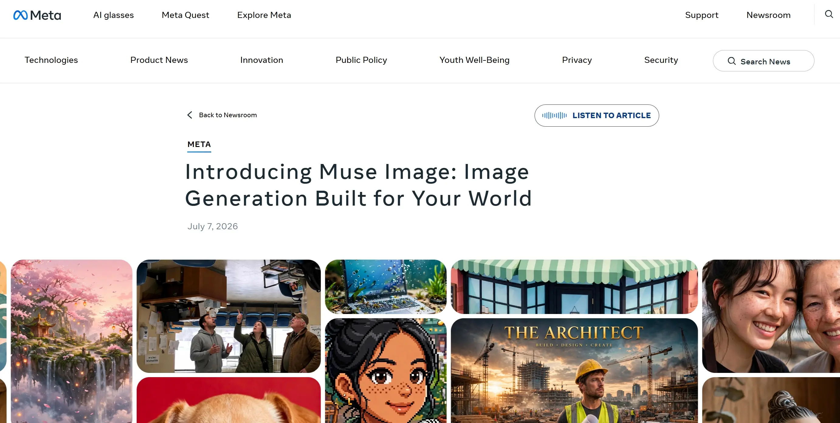 Muse Image - Meta推出的AI图像生成与智能编辑模型