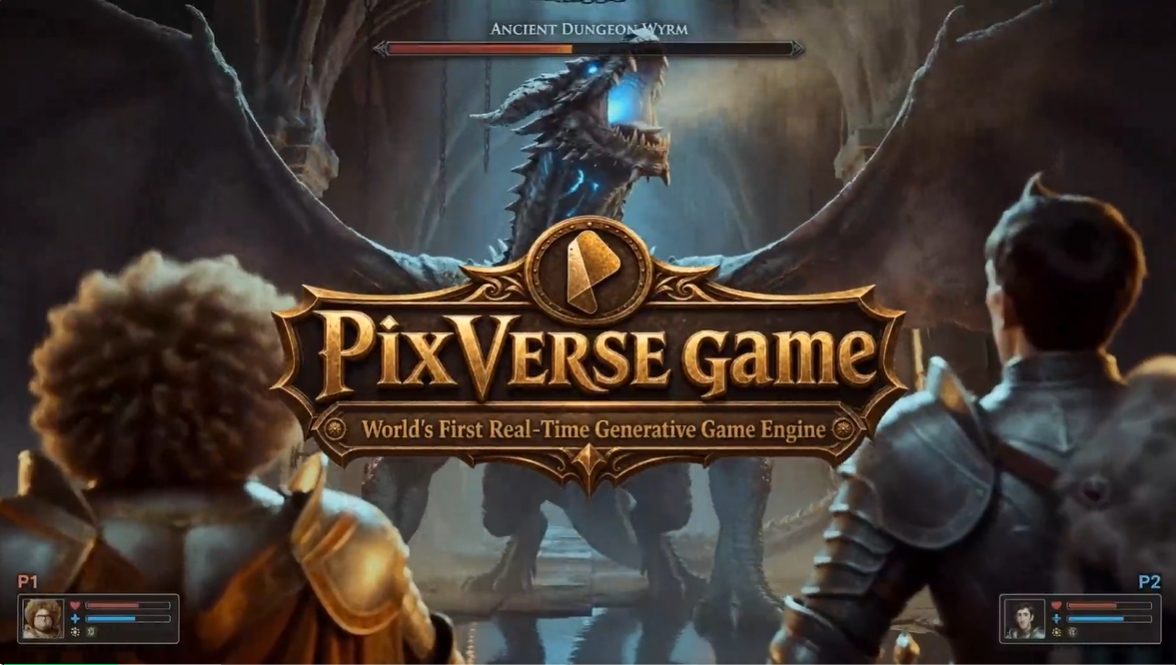 PixVerse Game – 爱诗科技推出的实时视频与互动世界生成游戏引擎