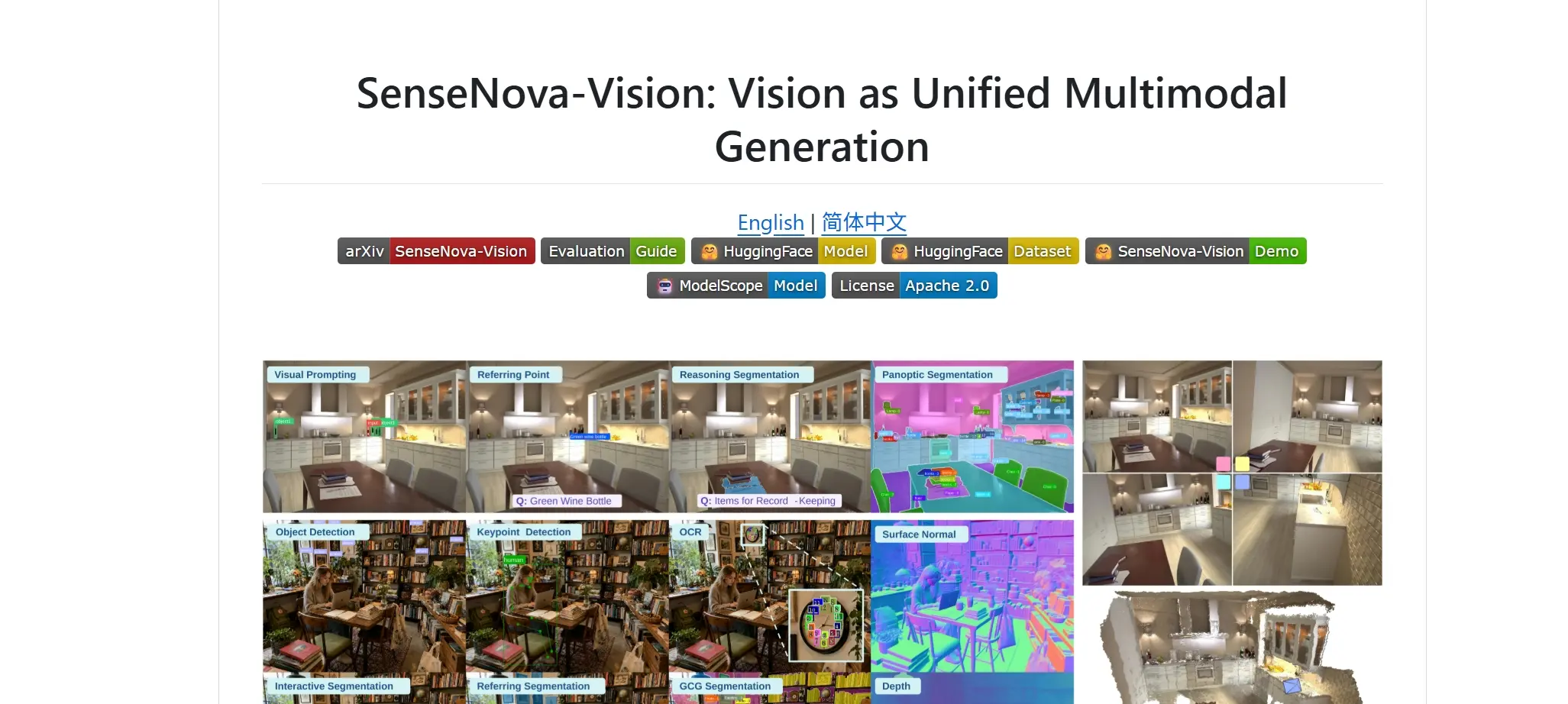 SenseNova-Vision – 商汤推出的统一视觉理解生成大模型