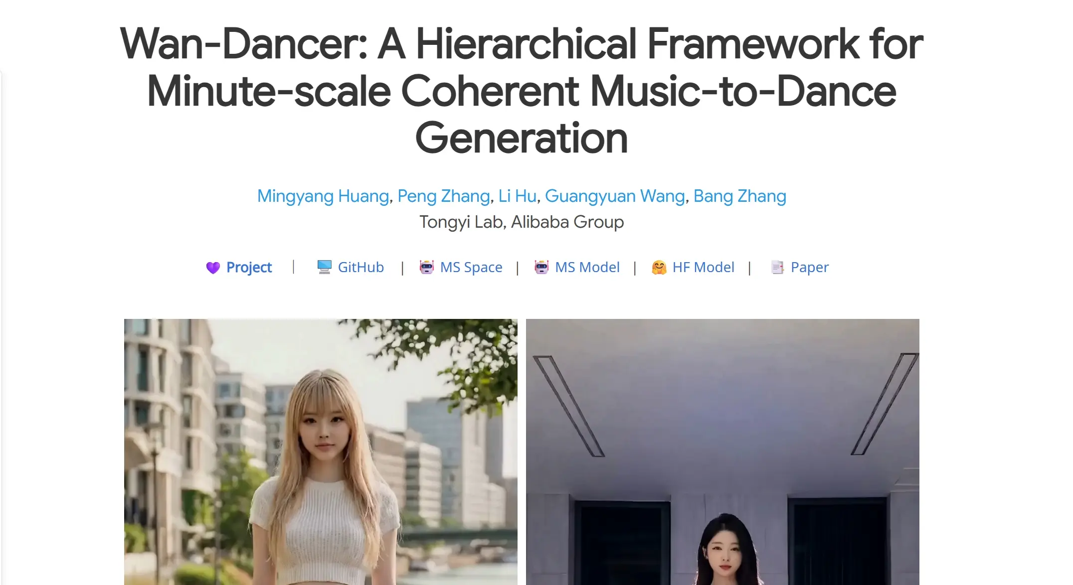 Wan-Dancer – 阿里通义开源的人像音乐驱动舞蹈视频生成模型