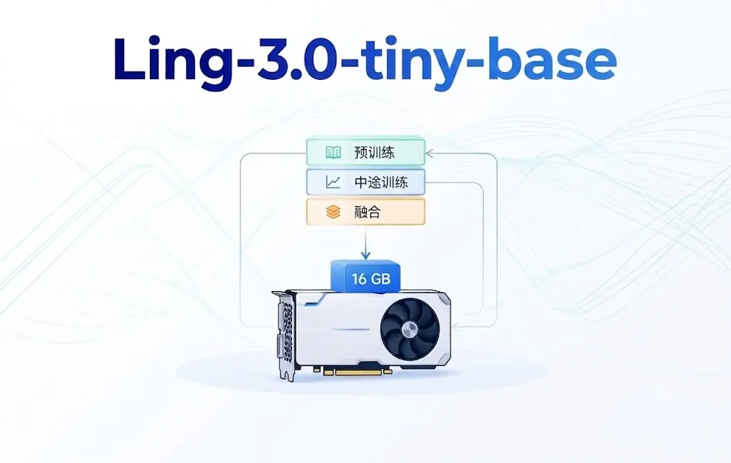 Ling-3.0-tiny-base – 蚂蚁百灵开源的7.9B轻量MoE基座模型
