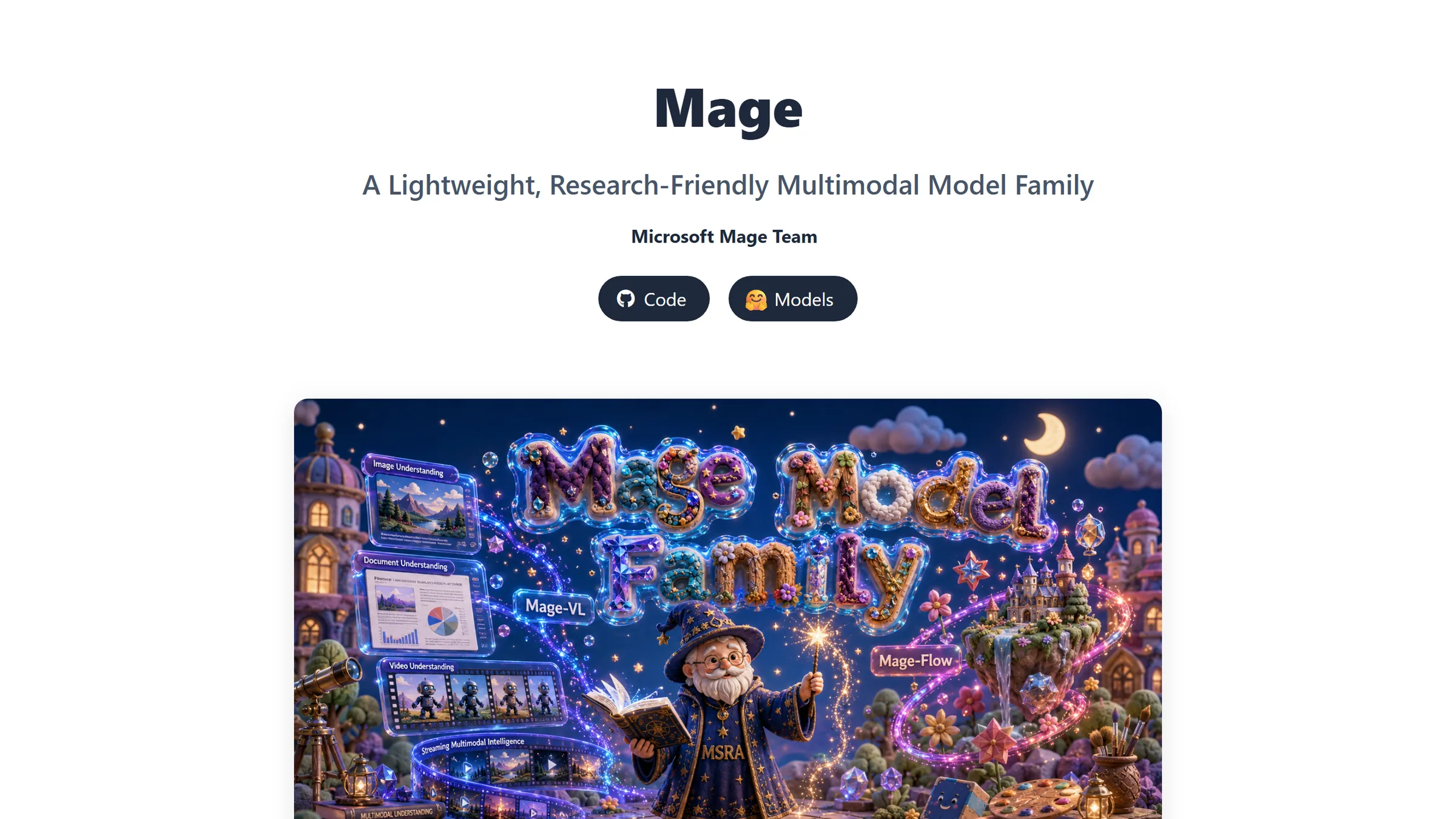 Mage官网官网界面