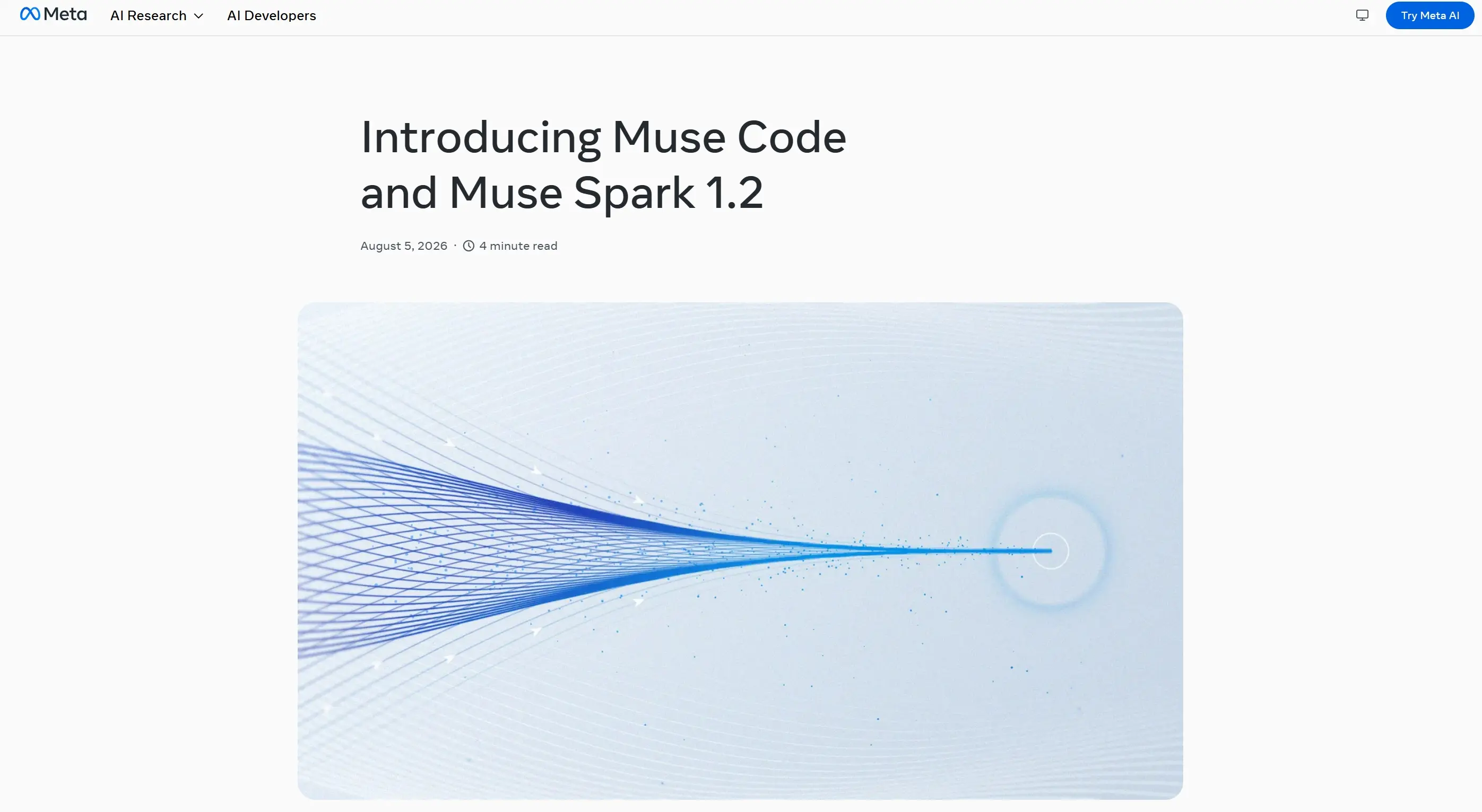 Muse Code - Meta推出的AI编程智能体工具