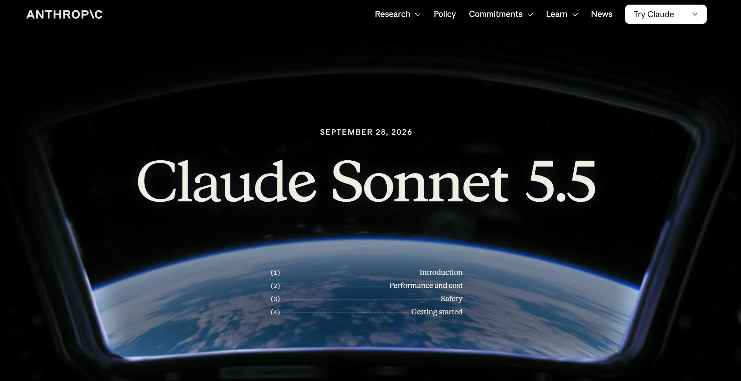 Claude Sonnet 5.5 – Anthropic 推出的最新 AI 模型