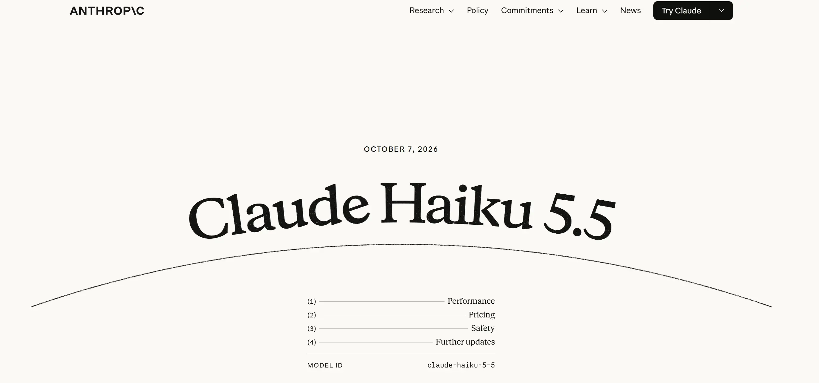 Claude Haiku 5.5 – Anthropic推出的轻量级大模型