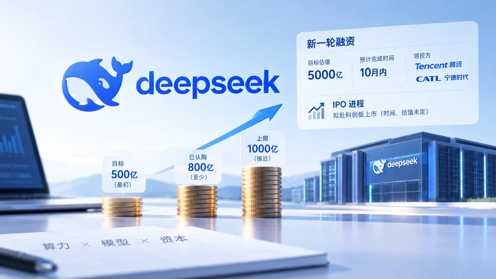 DeepSeek新一轮融资与科创板IPO计划