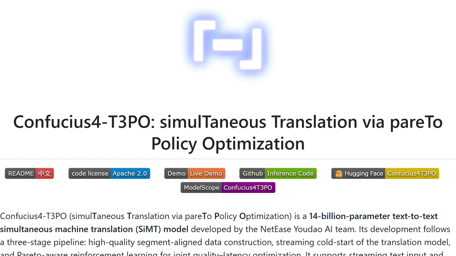 T3PO官网研究页截图